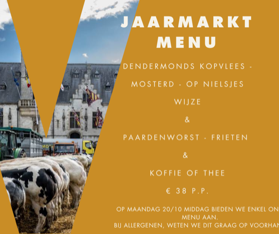 Jaarmarkt 21 Oktober Vaderland