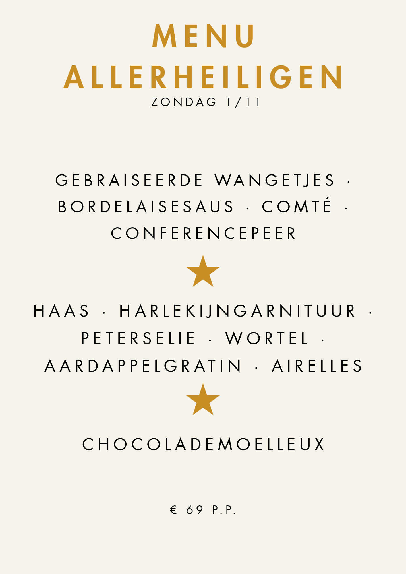 1 November Allerheiligen Vaderland